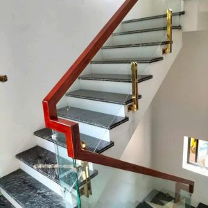 Cầu Thang Kính Cường Lực KCT-04