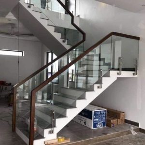 Cầu Thang Kính Cường Lực KCT-05