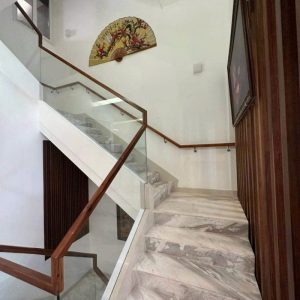 Cầu Thang Kính Cường Lực KCT-08