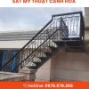 cau thang mt 113 - Cầu Thang Sắt Mỹ Thuật CTS-113