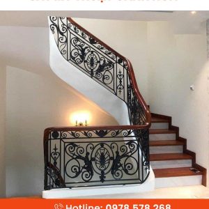 Cầu Thang Sắt Mỹ Thuật CTS-123