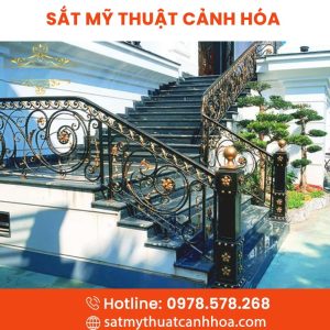 Cầu Thang Sắt Mỹ Thuật CTS-161