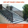 cau thang mt 163 - Cầu Thang Sắt Mỹ Thuật CTS-163