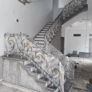 Cầu Thang Sắt Mỹ Thuật CTS-186