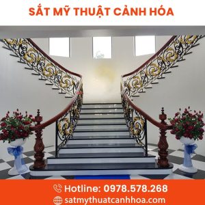 Cầu Thang Sắt Mỹ Thuật CTS-201