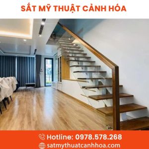 Cầu Thang Sắt Mỹ Thuật CTS-202