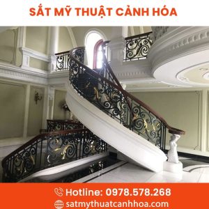 Cầu Thang Sắt Mỹ Thuật CTS-213