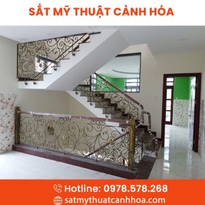 Cầu Thang Sắt Mỹ Thuật CTS-215