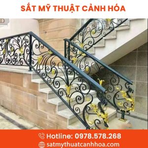 Cầu Thang Sắt Mỹ Thuật CTS-216
