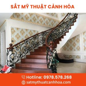 Cầu Thang Sắt Mỹ Thuật CTS-225