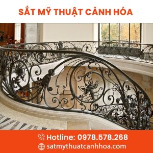 Cầu Thang Sắt Mỹ Thuật CTS-72