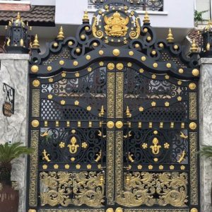 Cổng Sắt Mỹ Thuật 2 Cánh CSM-14