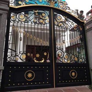 Cổng Sắt Mỹ Thuật 2 Cánh CSM-38