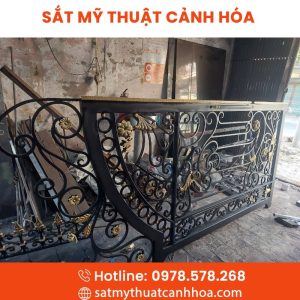 Cổng Sắt Mỹ Thuật 2 Cánh CSM-39