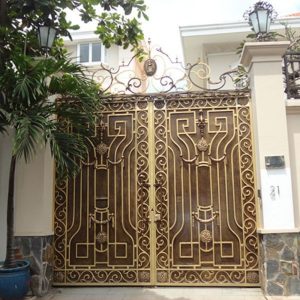 Cổng Sắt Mỹ Thuật 2 Cánh CSM-42