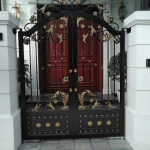 Cổng Sắt Mỹ Thuật 2 Cánh CSM-63