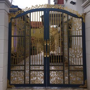 Cổng Sắt Mỹ Thuật 4 Cánh CMT-25