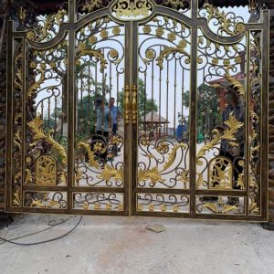 Cổng Sắt Mỹ Thuật 4 Cánh CMT-45