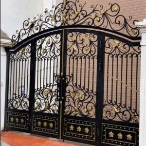 Cổng Sắt Mỹ Thuật 4 Cánh