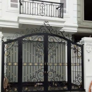 Cổng Sắt Mỹ Thuật 4 Cánh CMT-55