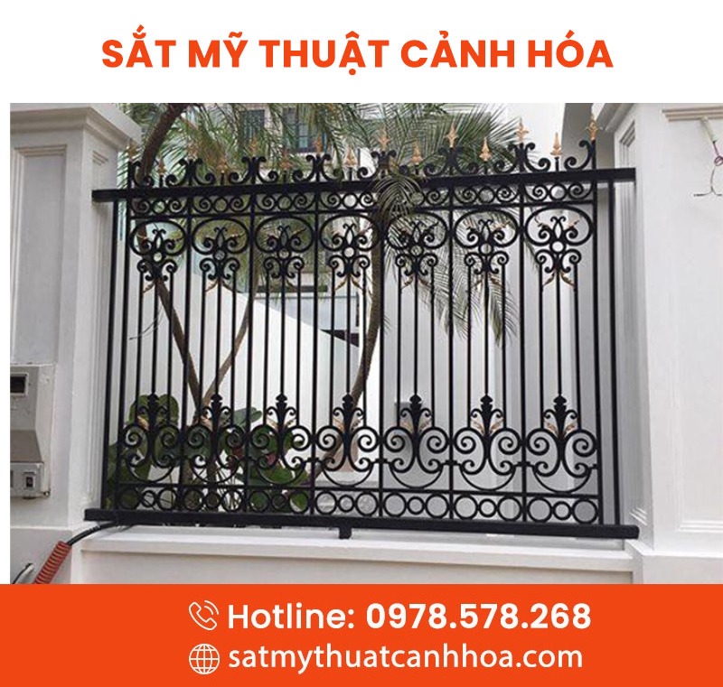 hang rao sat 11 - Hàng Rào Sắt Mỹ Thuật HRS-11