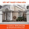 hang rao sat 18 - Hàng Rào Sắt Mỹ Thuật HRS-18