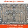 hang rao sat 23 - Hàng Rào Sắt Mỹ Thuật HRS-23