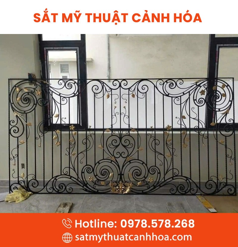 hang rao sat 29 - Hàng Rào Sắt Mỹ Thuật HRS-29
