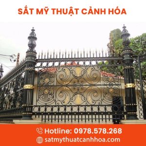 Hàng Rào Sắt Mỹ Thuật HRS-38