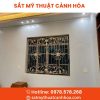 hoa sat cua so 2 - Hoa Sắt Cửa Sổ Mỹ Thuật HSM-02