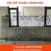 hoa sat cua so 8 - Hoa Sắt Cửa Sổ Mỹ Thuật HSM-08