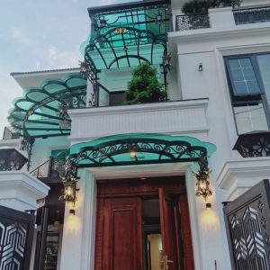 Mái Kính Sắt Mỹ Thuật MKS-119