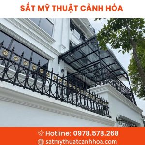 Mái Kính Sắt Mỹ Thuật MKS-125