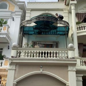 Mái Kính Sắt Mỹ Thuật MKS-127