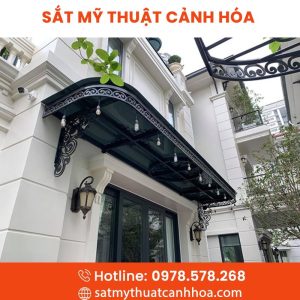 Mái Kính Sắt Mỹ Thuật MKS-128