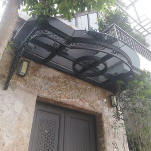 Mái Kính Sắt Mỹ Thuật MKS-133