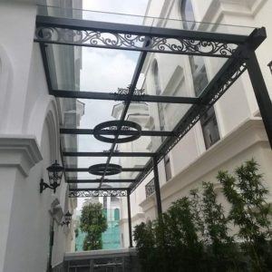 Mái Kính Sắt Mỹ Thuật MKS-135