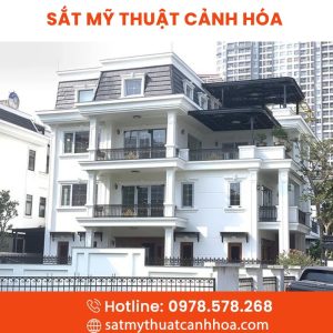 Mái Kính Sắt Mỹ Thuật MKS-142