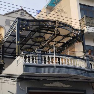 Mái Kính Sắt Mỹ Thuật MKS-29