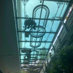 Mái Kính Sắt Mỹ Thuật MKS-44