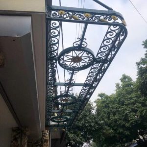 Mái Kính Sắt Mỹ Thuật MKS-48