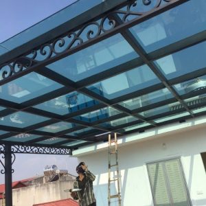 Mái Kính Sắt Mỹ Thuật MKS-49