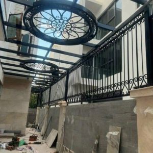 Mái Kính Sắt Mỹ Thuật MKS-50