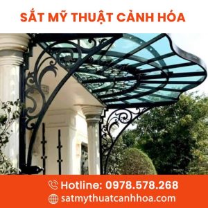 Mái Kính Sắt Mỹ Thuật MKS-56