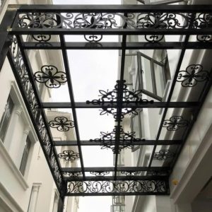 Mái Kính Sắt Mỹ Thuật MKS-59