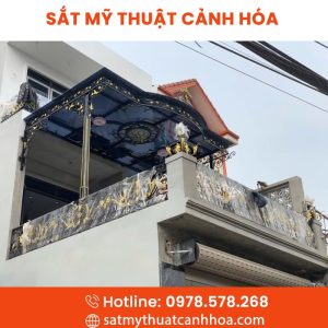 Mái Kính Sắt Mỹ Thuật MKS-60