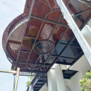 Mái Kính Sắt Mỹ Thuật MKS-61