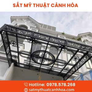 Mái Kính Sắt Mỹ Thuật MKS-66