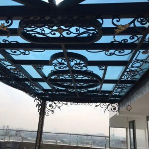 Mái Kính Sắt Mỹ Thuật MKS-67