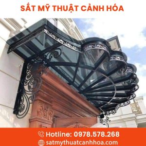 Mái Kính Sắt Mỹ Thuật MKS-72